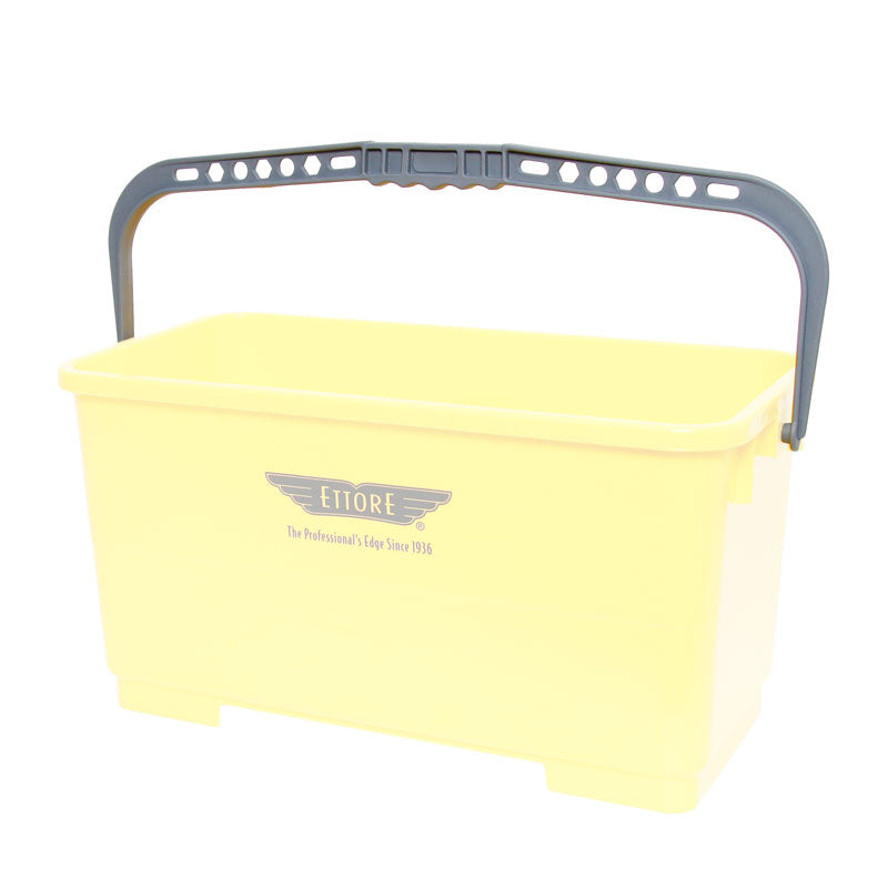 Ettore Super Bucket Replacement Handle - Durable Plastic Grip for Cleaning Buckets - Perfect for Mops, Floor Cleaning, and Household Chores