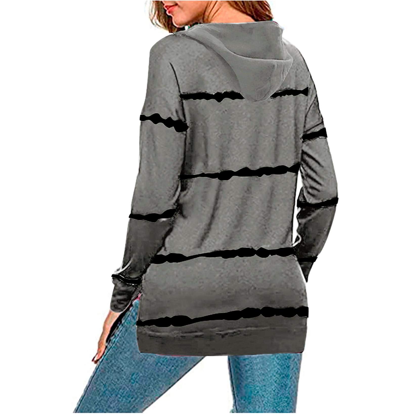 Cute Floral Printed Women's Hoodie with Pocket - Long Sleeve Drawstring Sweatshirt for Women | AODONG Gibobby Collection | Perfect for Casual Wear, Fall Fashion & Outdoor Activities