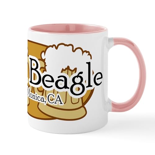 White/Pink Inside - Regal Beagle Mug