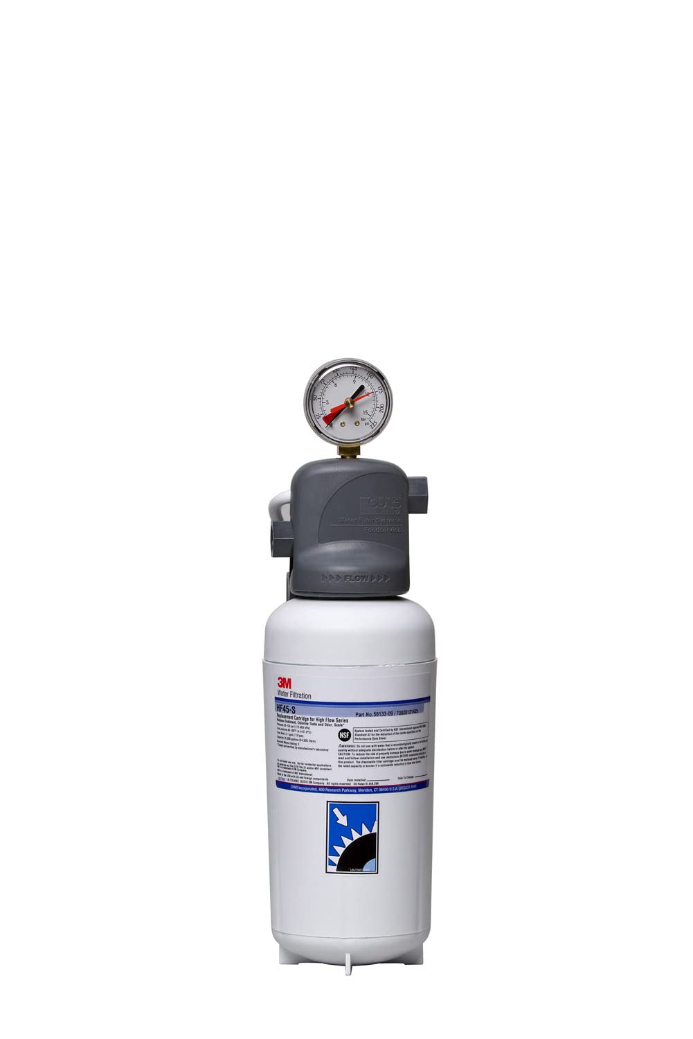 3M High Flow Series Filter System 80123 - Premium Air & Water Filtration for Home & Industrial Use | Replacement Filter Cartridge for Clean Water & Air Purification | Perfect for Aquariums, Laboratories & HVAC Systems