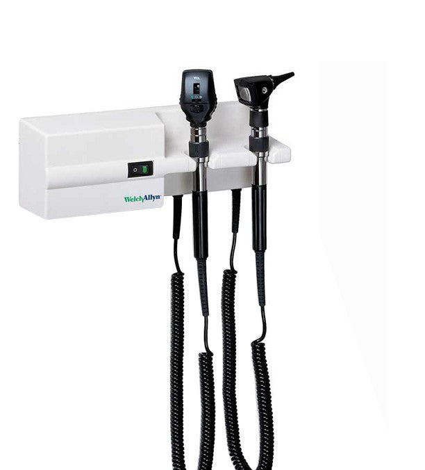 Refurbished Welch Allyn Otoscope & Ophthalmoscope Wall Unit - Professional Medical Diagnostic Tool for ENT & Eye Exams
