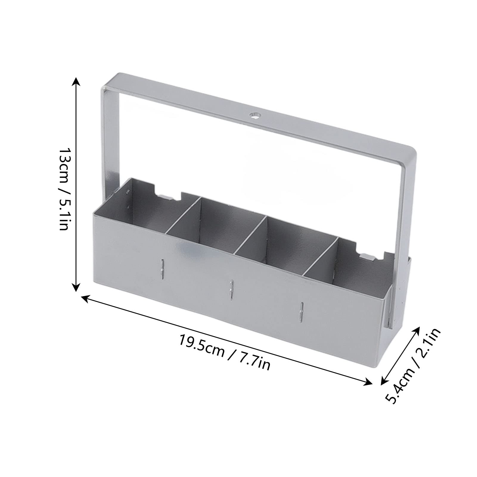 Premium Stainless Steel Handheld Soil Block Maker Tool - 4 Block Garden Seed Starter Kit for Vegetables, Herbs & Flowers | Ideal for Outdoor Gardening, Greenhouse & Urban Farming