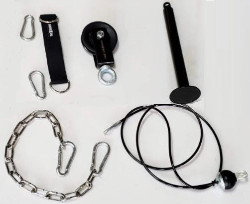 Heavy Duty Cable Pulley Attachment Kit for Home Gym & Weightlifting - Perfect for Strength Training & Fitness Workouts