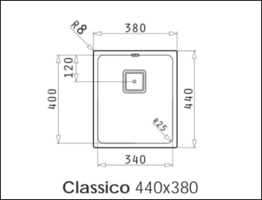Euro Appliances MS096S Single Bowl Stainless Steel Undermount Kitchen Sink - 16 Gauge, Brushed Finish, Soundproof Padding - Perfect for Modern Kitchens & Restaurant Prep Stations