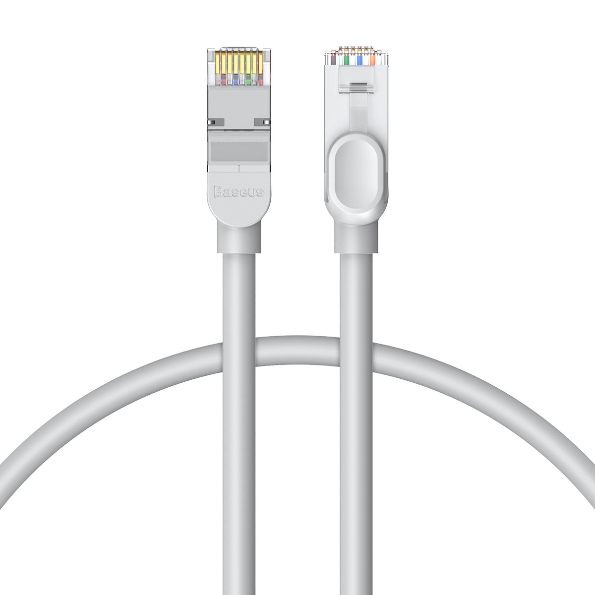 Baseus Cat6 Ethernet Cable 50cm - High Speed RJ45 Gigabit Network Patch Cable (6 Types) for Home Office, Gaming, Server Rooms & Smart TV Connections