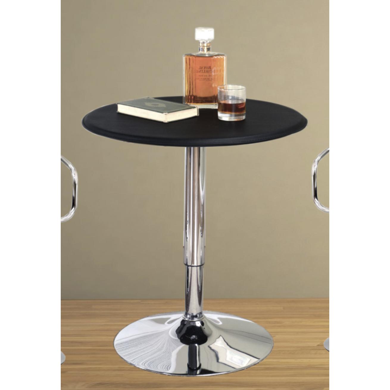 Round Dining Table with Central Pedestal Base - 135cm Modern Kitchen & Dining Room Furniture for Small Spaces & Apartments