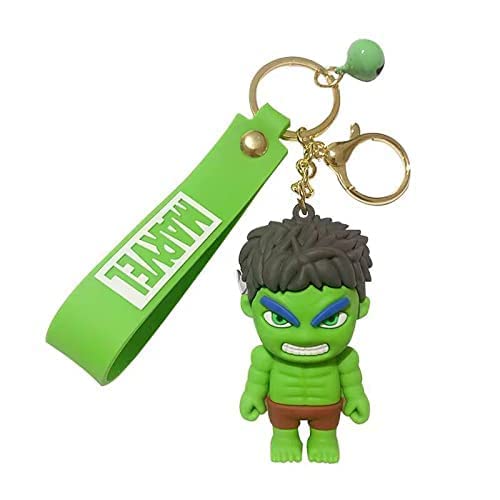 Iron Man Avengers Logo Pewter Keychain - Durable Alloy Metal Key Ring for Men, Kids & Collectors - Perfect for Backpacks, Lanyards & Gift Giving