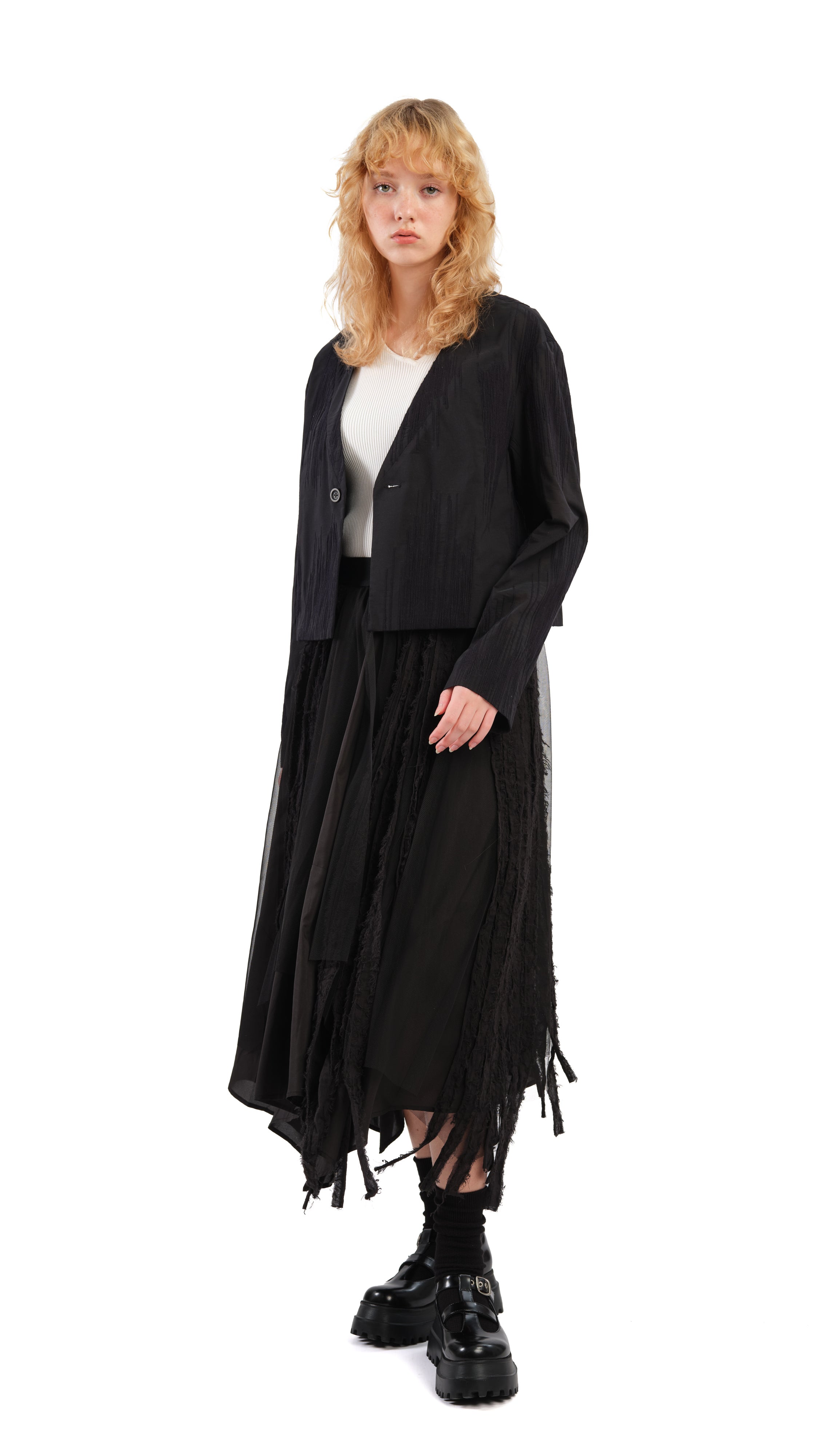 Asymmetric Layer Skirt for Women - Trendy High-Low Hem Flowy Midi Skirt | Perfect for Casual Outfits, Date Nights & Summer Vacations