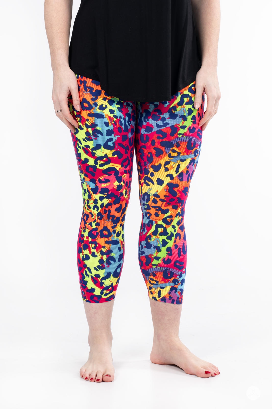 Neon Safari Crop Tops for Women - Trendy Animal Print Short Sleeve Shirts - Perfect for Music Festivals, Beach Vacations & Summer Outfits