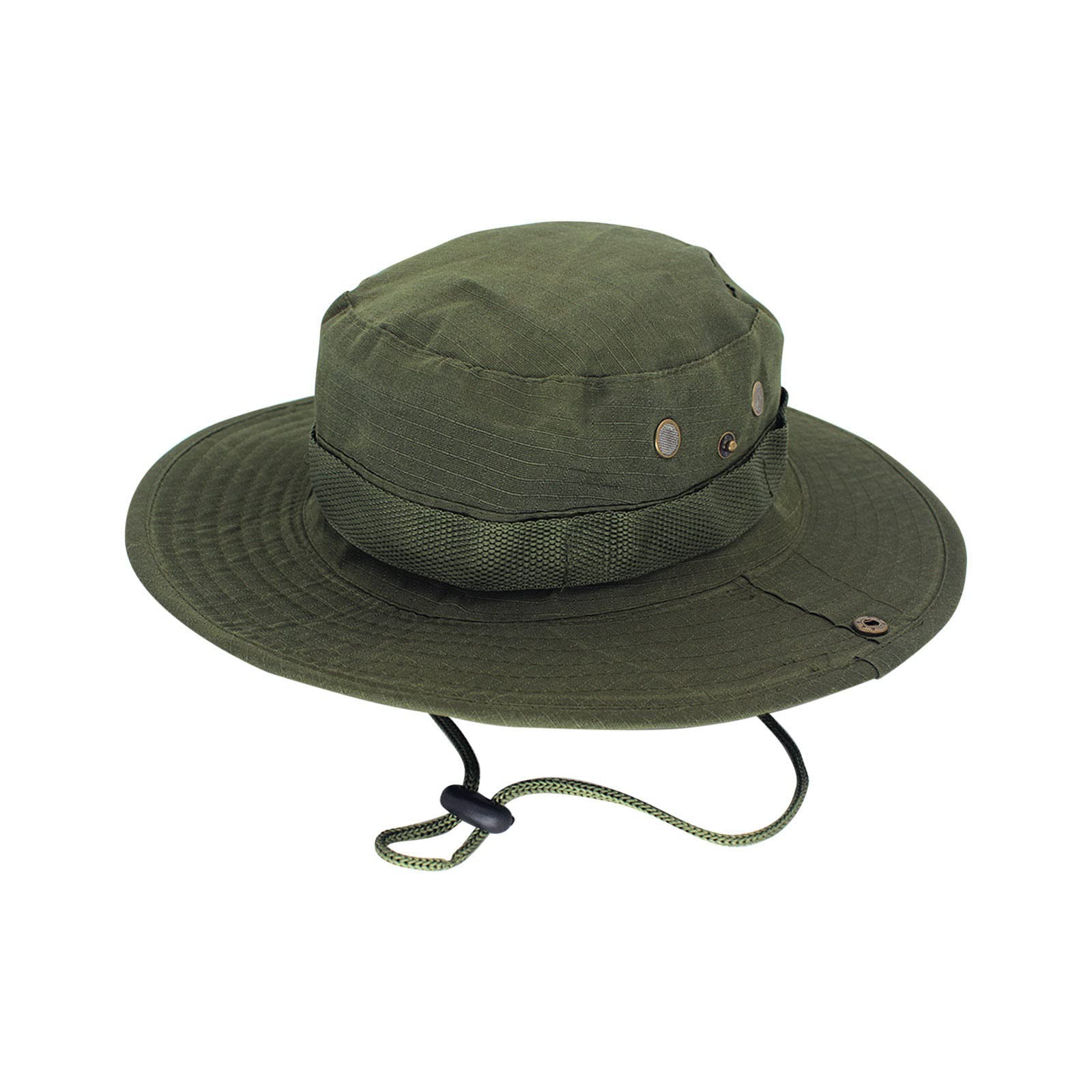 Men's Wide Brim Sun Hat - Outdoor Bucket Hat for Fishing, Hiking & Mountaineering | Camo Design with Round Brim | Perfect for Casual Wear, Jungle Adventures & Beach Outings