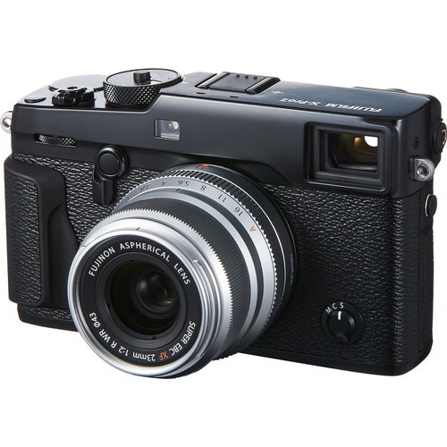 Fuji XF 23mm F2 R WR Silver Lens - Compact Weather-Resistant Prime Lens for Fujifilm X-Mount Cameras | Perfect for Street, Travel & Portrait Photography