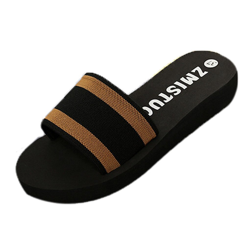 NAX Summer Slippers for Women - Comfortable Platform Wedge Sandals with Arch Support | Perfect for Beach, Pool, Spa & Indoor Use