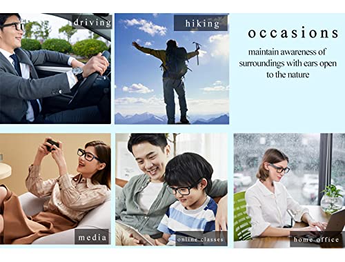 Wireless Bluetooth Smart Glasses for Men & Women - Indoor/Outdoor Use