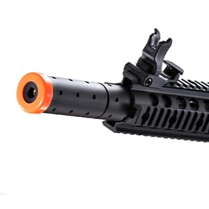 Lancer Tactical Gen 2 M4 SD AEG Airsoft Rifle - High/Low FPS Adjustable | Nylon Polymer Body | Includes Battery & Charger | Perfect for Outdoor Skirmishes & Tactical Training