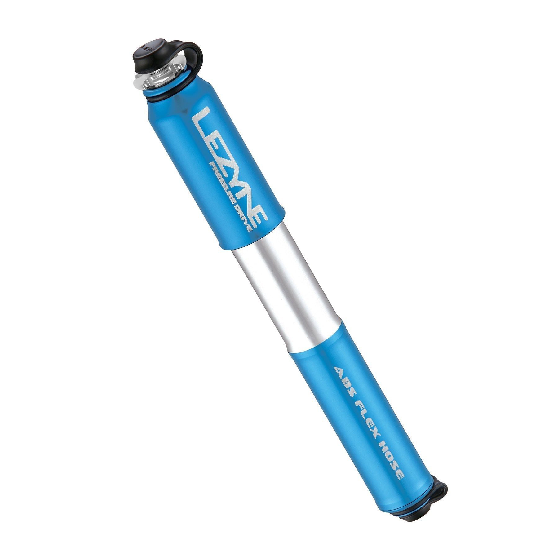 Lezyne Pressure Drive HP Compact Bike Pump - High Pressure Hand Pump for Road & Mountain Bikes - Perfect for On-the-Go Tire Inflation During Cycling Adventures