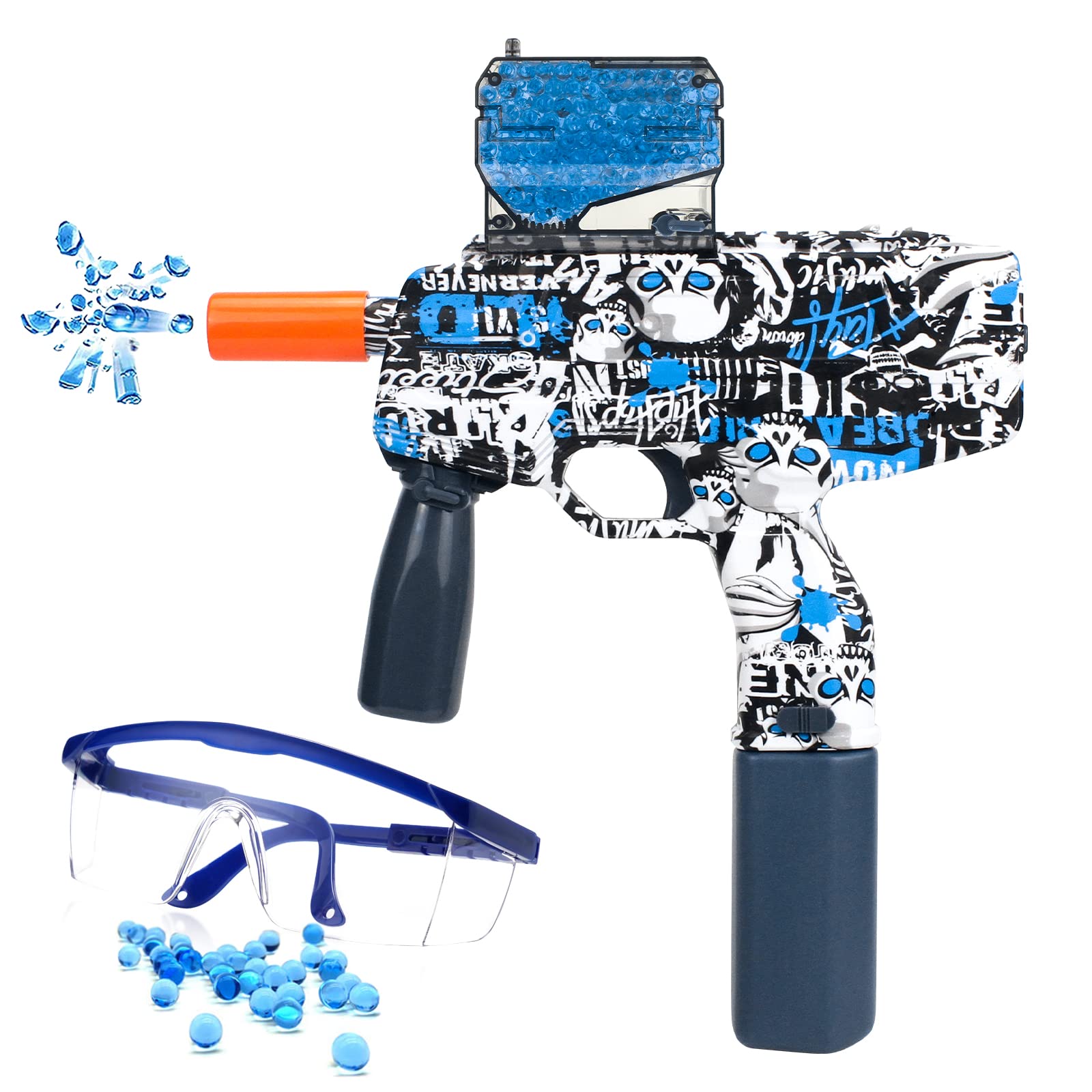 20,000 Gel Blaster Ammo Refill - Non-Toxic Eco-Friendly Water Bullet Beads for Splatter Ball Guns | Perfect for Outdoor Target Practice, Backyard Battles & Gel Blaster War Games