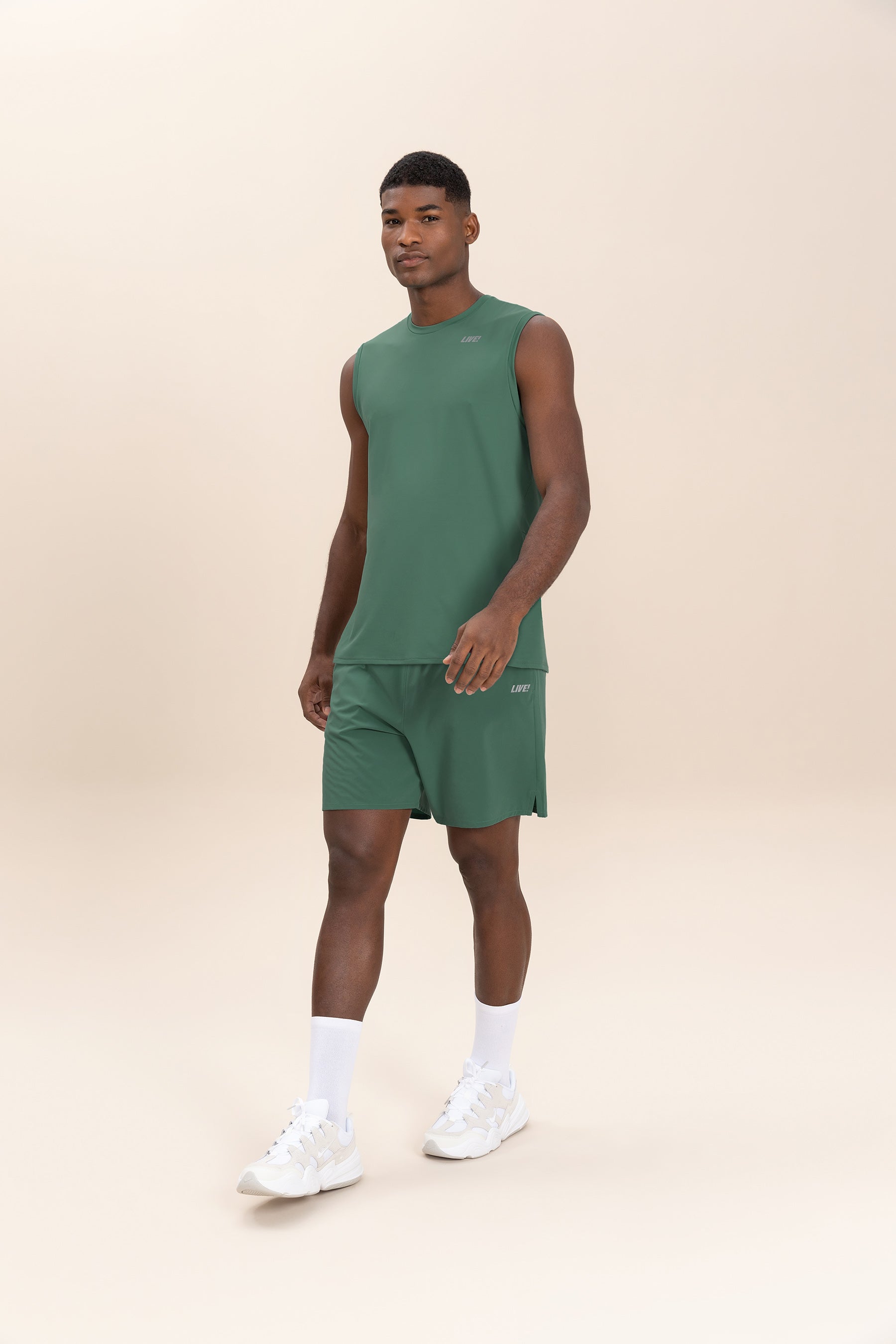 Comfy Link Pea Men's Tank Top - Lightweight & Breathable Summer Casual Wear for Gym, Running & Outdoor Activities