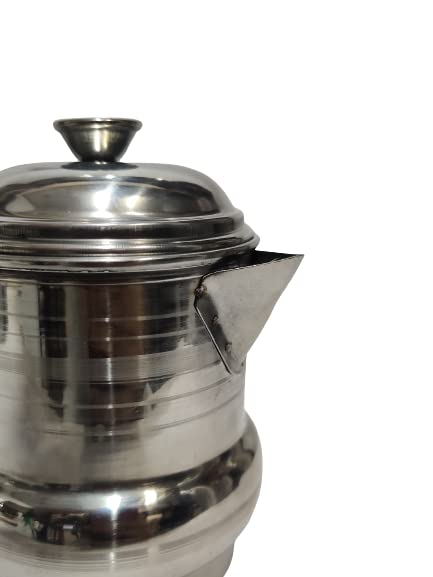 Premium Stainless Steel Oil and Chocolate Syrup Dispenser - 400ml Capacity for Kitchen, Coffee Bar & Dessert Decorating