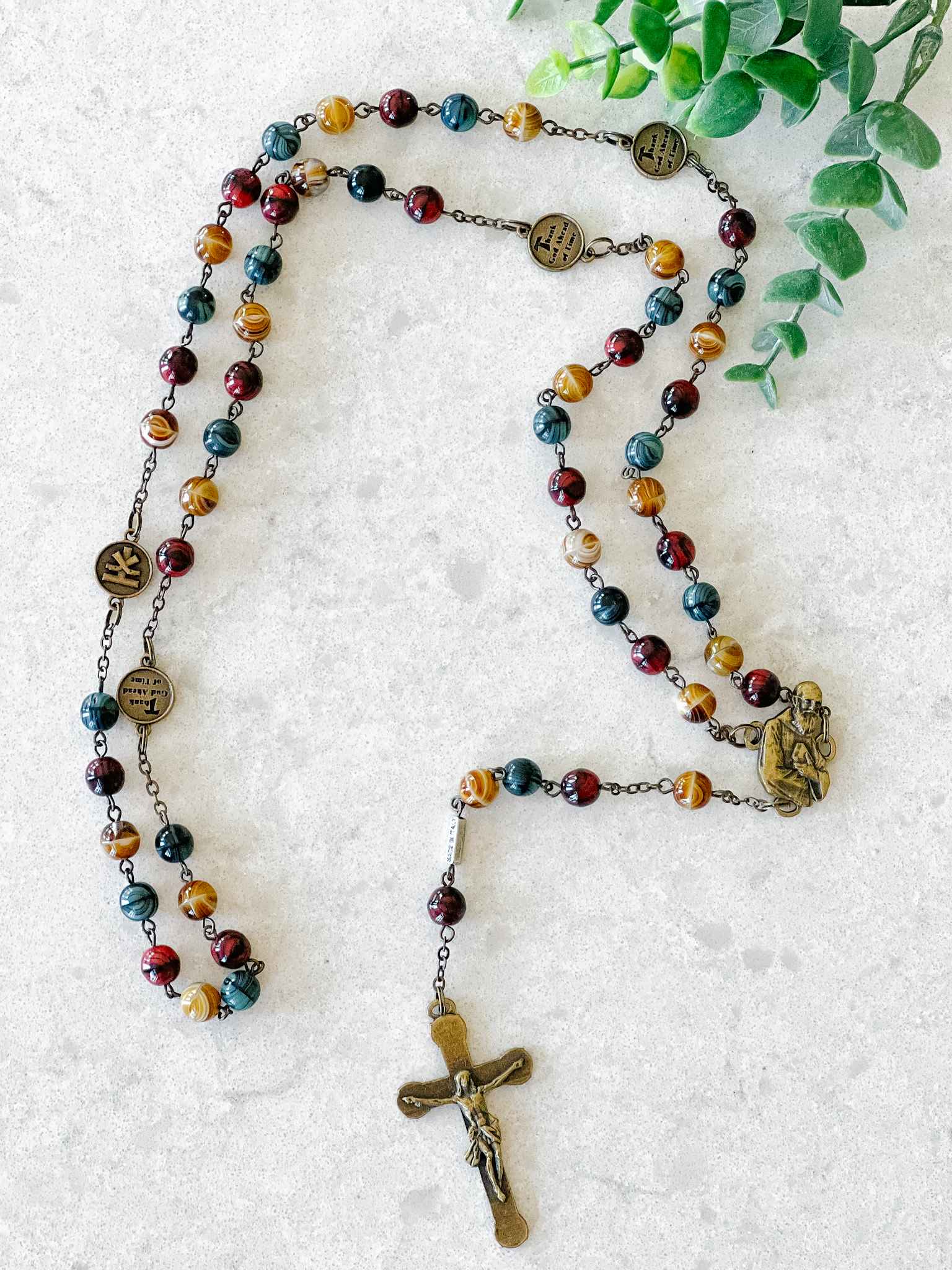Blessed Solanus Casey Rosary - Catholic Prayer Beads for Devotion & Meditation | Perfect for Daily Prayer, Church Use & Spiritual Gifts