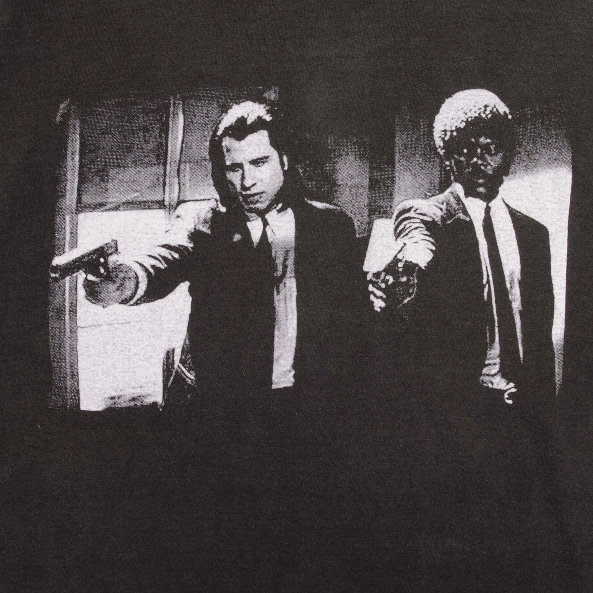 Vintage Pulp Fiction Movie T-Shirt XL - Quentin Tarantino Inspired Graphic Tee - Single Stitch Cotton for Casual Wear & Movie Nights