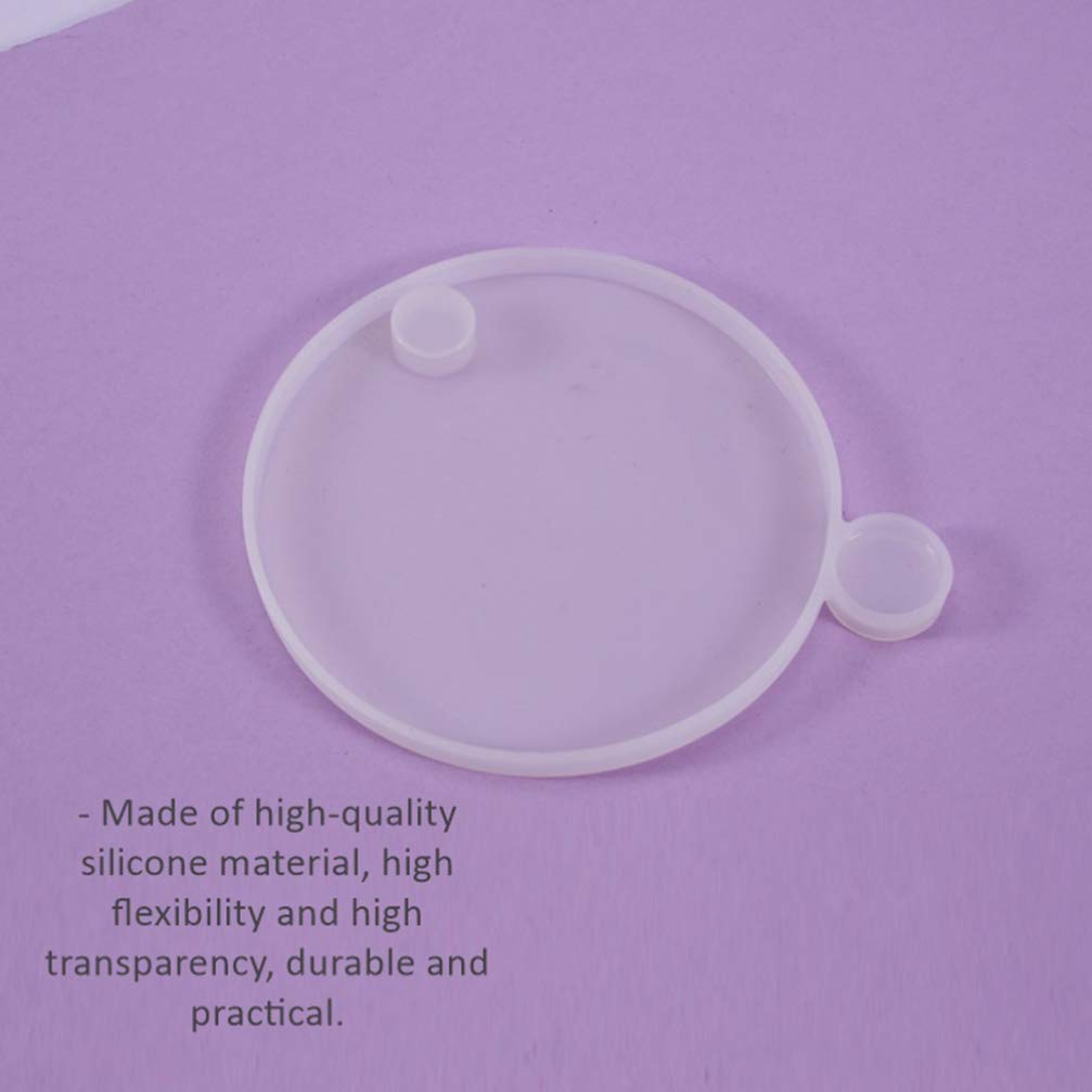 EXCEART 3-Piece Silicone Jewelry Box Tray Set - Round Epoxy Resin Mold for Rotating Ornaments, Multi-Layer Cake Decorating & Jewelry Storage - Perfect for DIY Crafts, Resin Art, and Home Organization