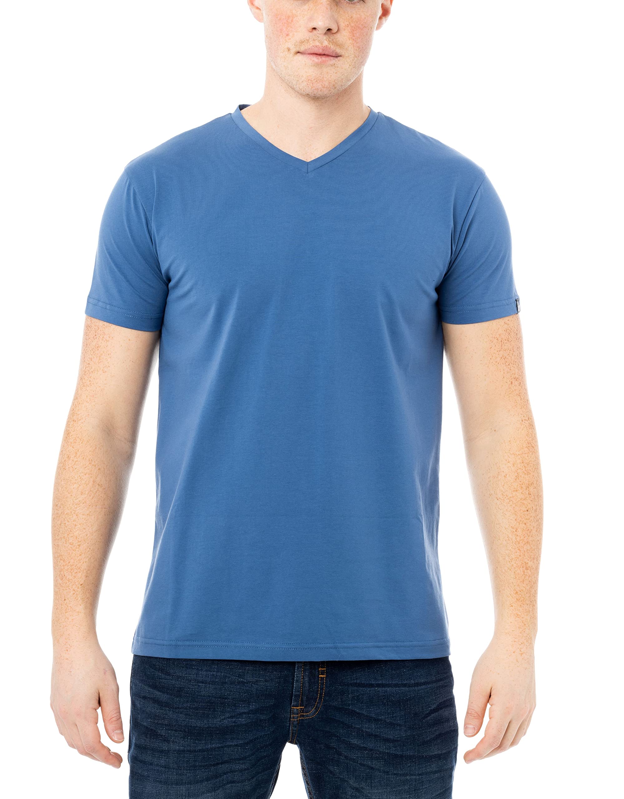 X RAY V-Neck & Crewneck T-Shirts for Men | Comfortable Cotton Casual Tees | Perfect for Everyday Wear, Gym & Outings