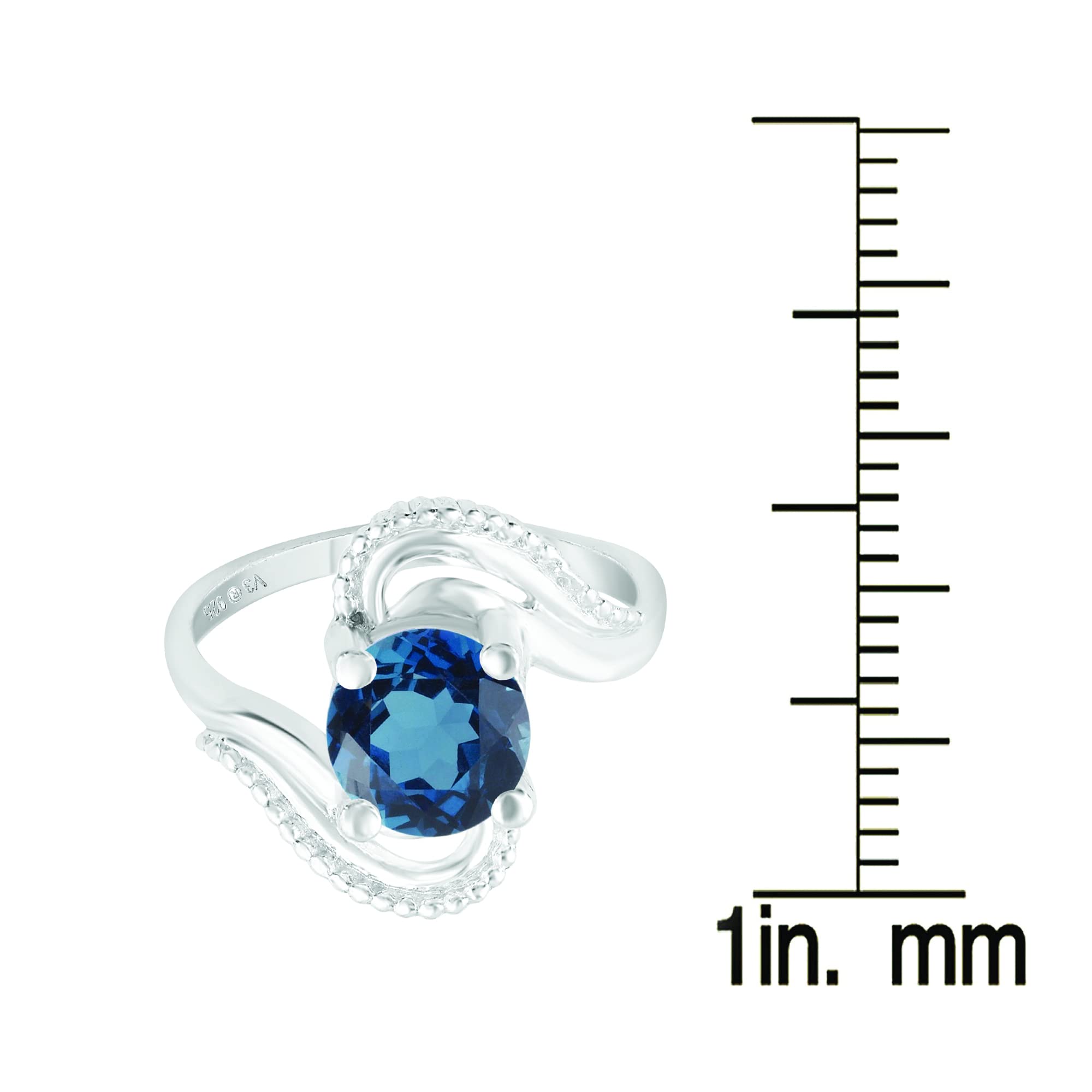 Elegant Sterling Silver Solitaire Ring - Perfect for Engagement, Wedding & Anniversary Gifts