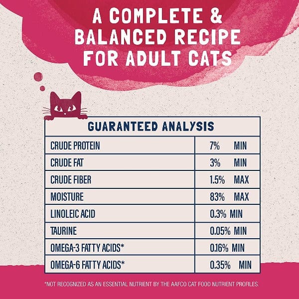 Natural Balance Platefulls Salmon, Tuna, Chicken & Shrimp Recipe Morsels in Gravy - Grain-Free Wet Cat Food Pouches for Adult Cats - Perfect for Mealtime, Travel & Picky Eaters