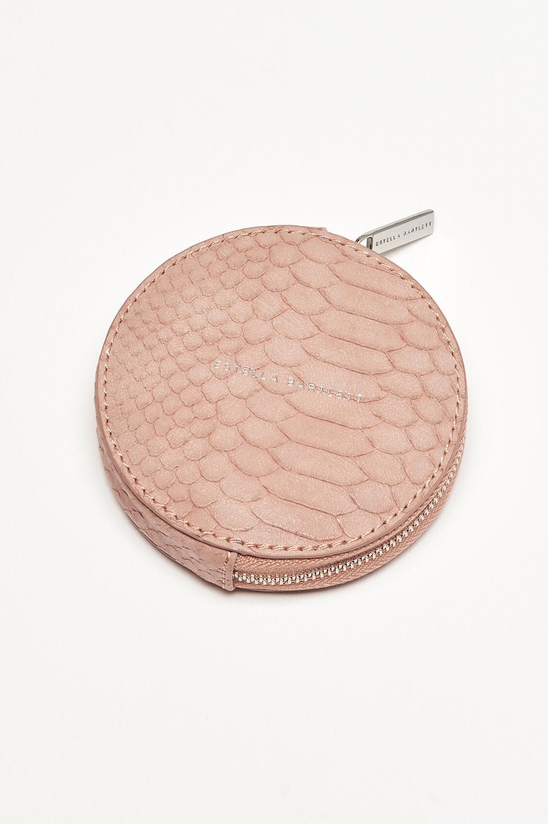 Circle Coin Purse Wallet - Small Leather Change Holder for Women & Men - Perfect for Travel, Shopping, and Everyday Use