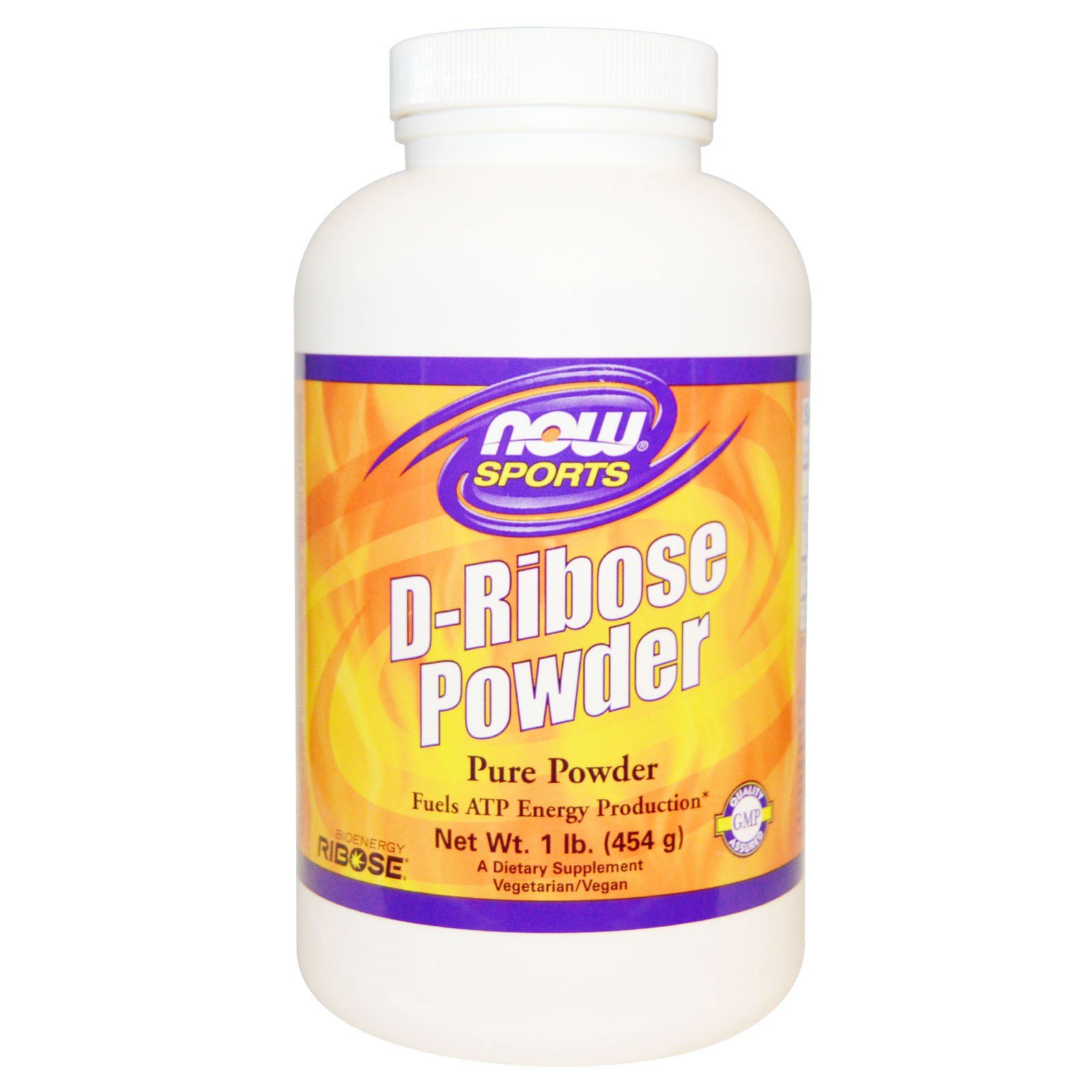 Now Foods D-Ribose Powder 100% Pure - 1 lb. 3 Pack | Energy Supplement for Athletes & Fitness | Supports Muscle Recovery & Heart Health | Pre-Workout & Post-Workout Use