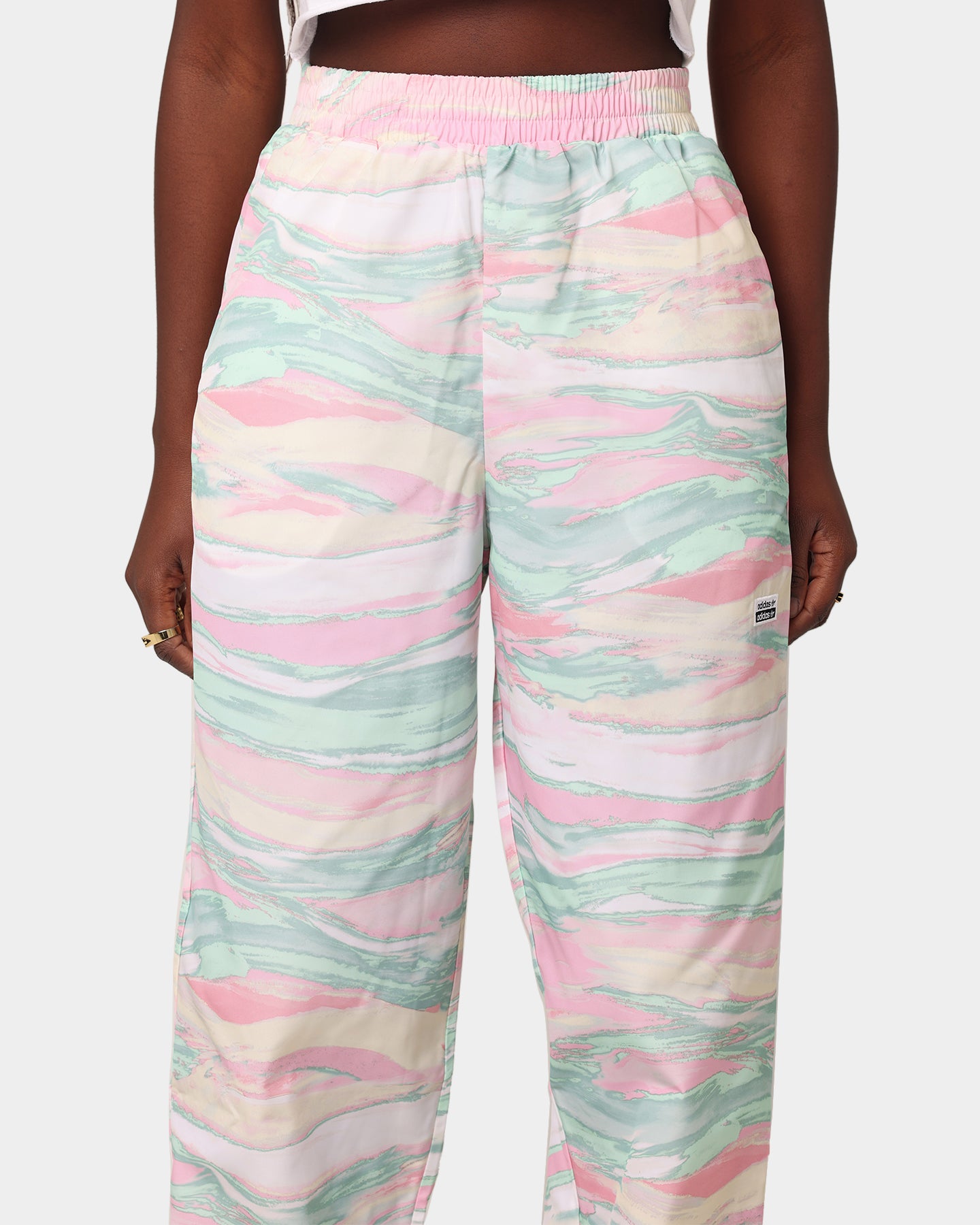 Adidas Women's R.Y.V Running Pants - Marble Print Athletic Leggings for Workouts & Yoga | Comfortable & Stylish Activewear