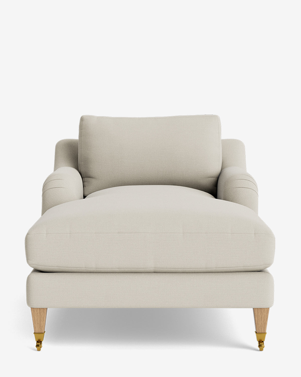 Lucille English Roll Arm Lounge Chair - Classic Upholstered Living Room Furniture for Relaxing & Reading - Perfect for Home, Office, or Library