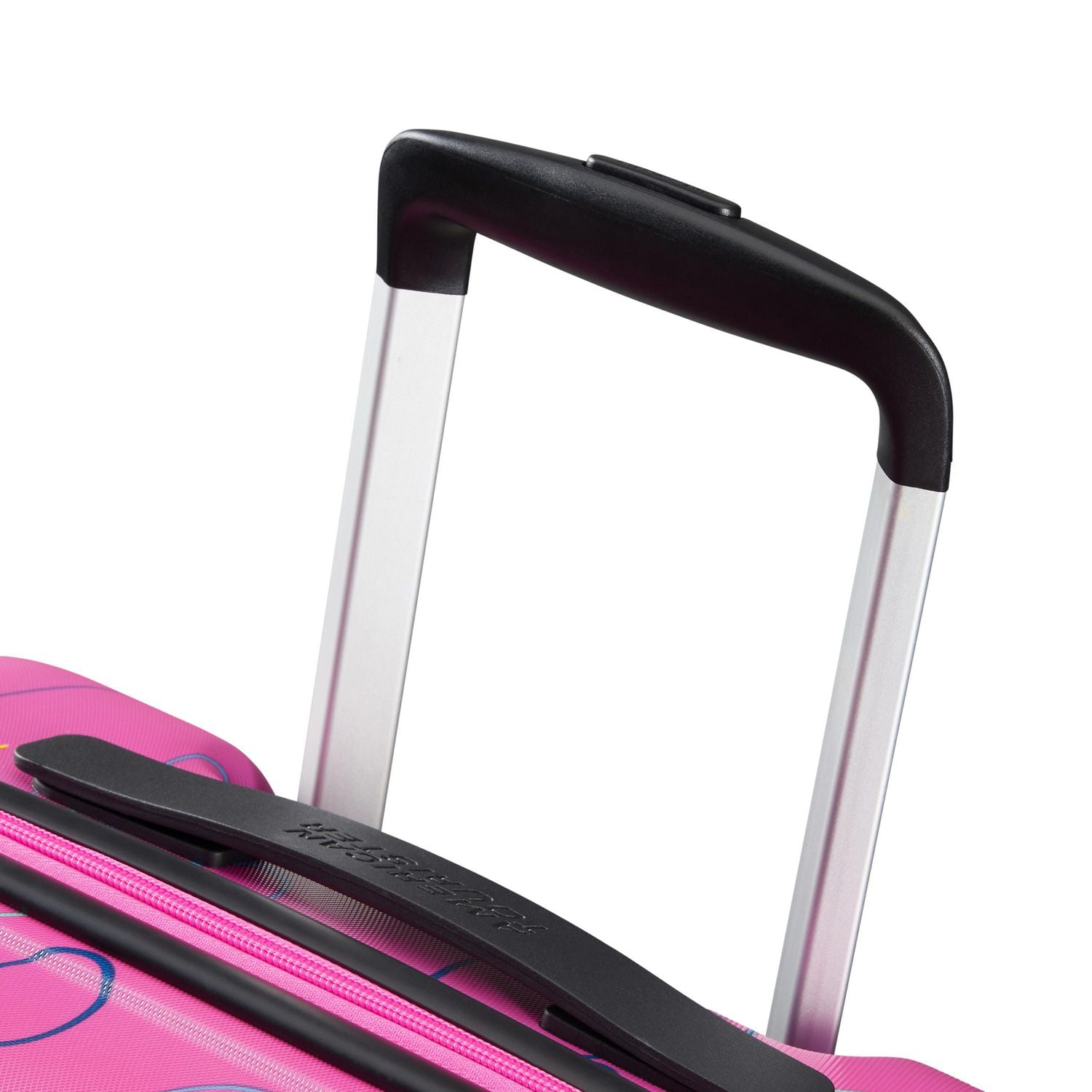 American Tourister Disney Wavebreaker Spinner Large Luggage - Minnie Future Pop Design | Durable Suitcase for Travel, Vacation & Business Trips | Perfect for Airplane Carry-On & Checked Baggage
