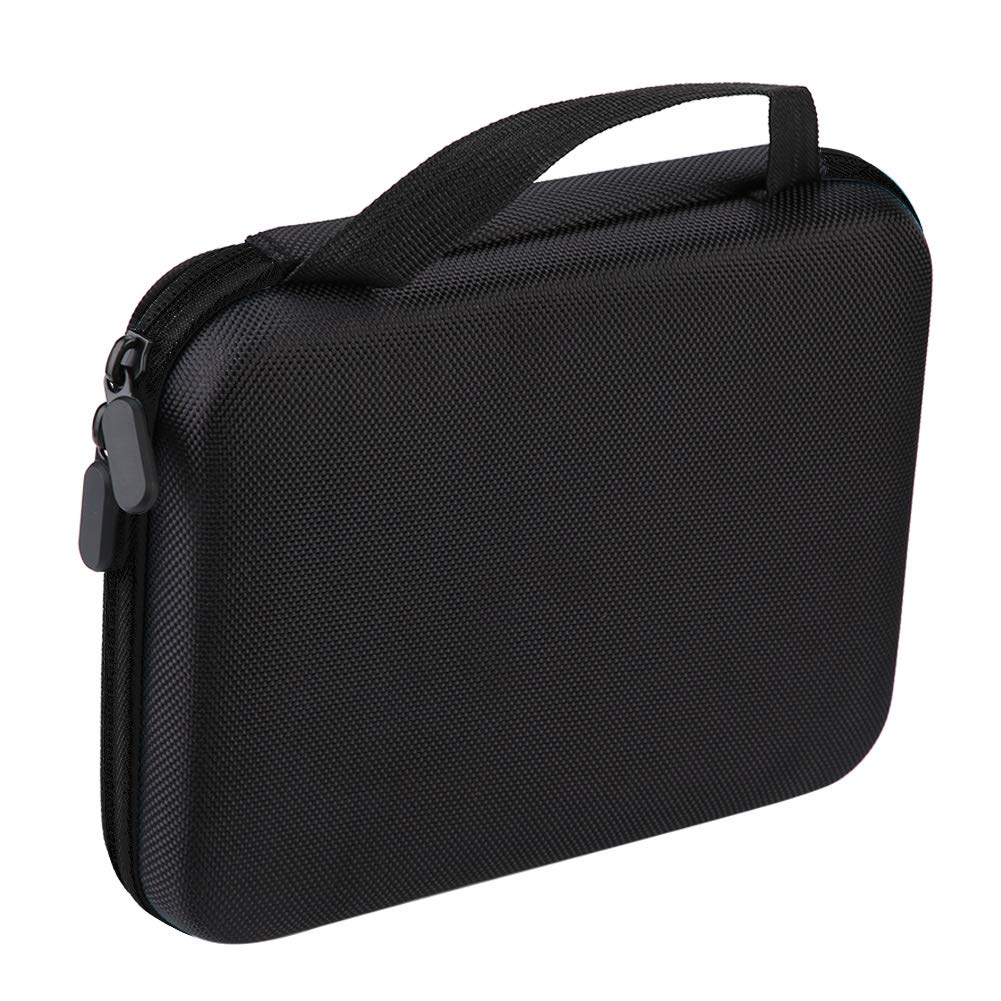 Greensen Essential Oil Storage Case for 63 Bottles - Portable Aromatherapy Organizer with Carrying Handle - Perfect for Travel, Home Use & Professional Therapists (Black)
