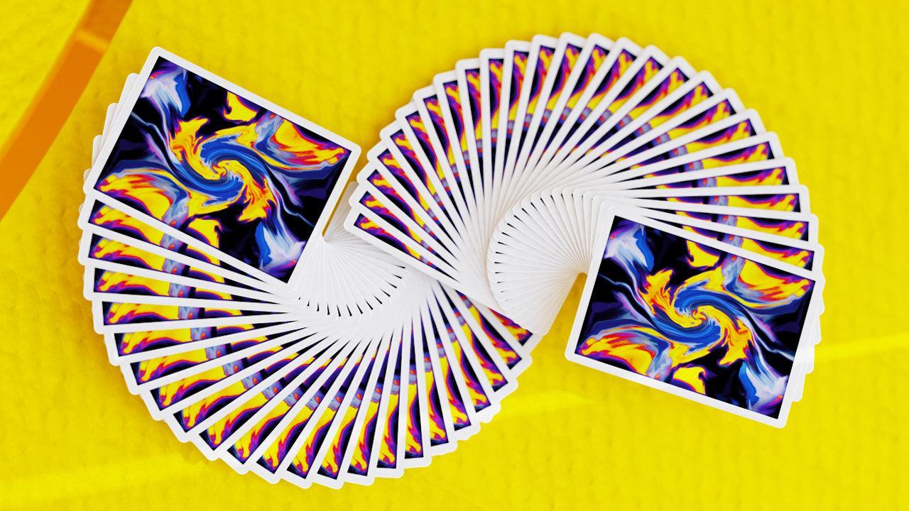 Premium Ultra Diablo Blue Playing Cards - High-Quality Poker Cards for Magic Tricks, Cardistry & Casino Games - Perfect for Parties, Poker Nights & Professional Performances