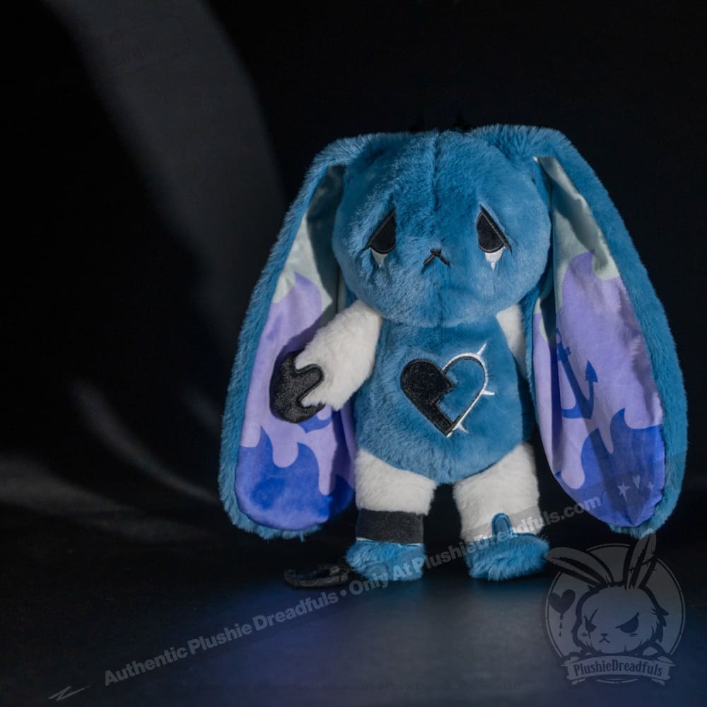 Plushie Dreadfuls Grief Rabbit - Soft Stuffed Animal Toy for Comfort & Emotional Support | Perfect for Grieving, Therapy, and Mental Health Awareness