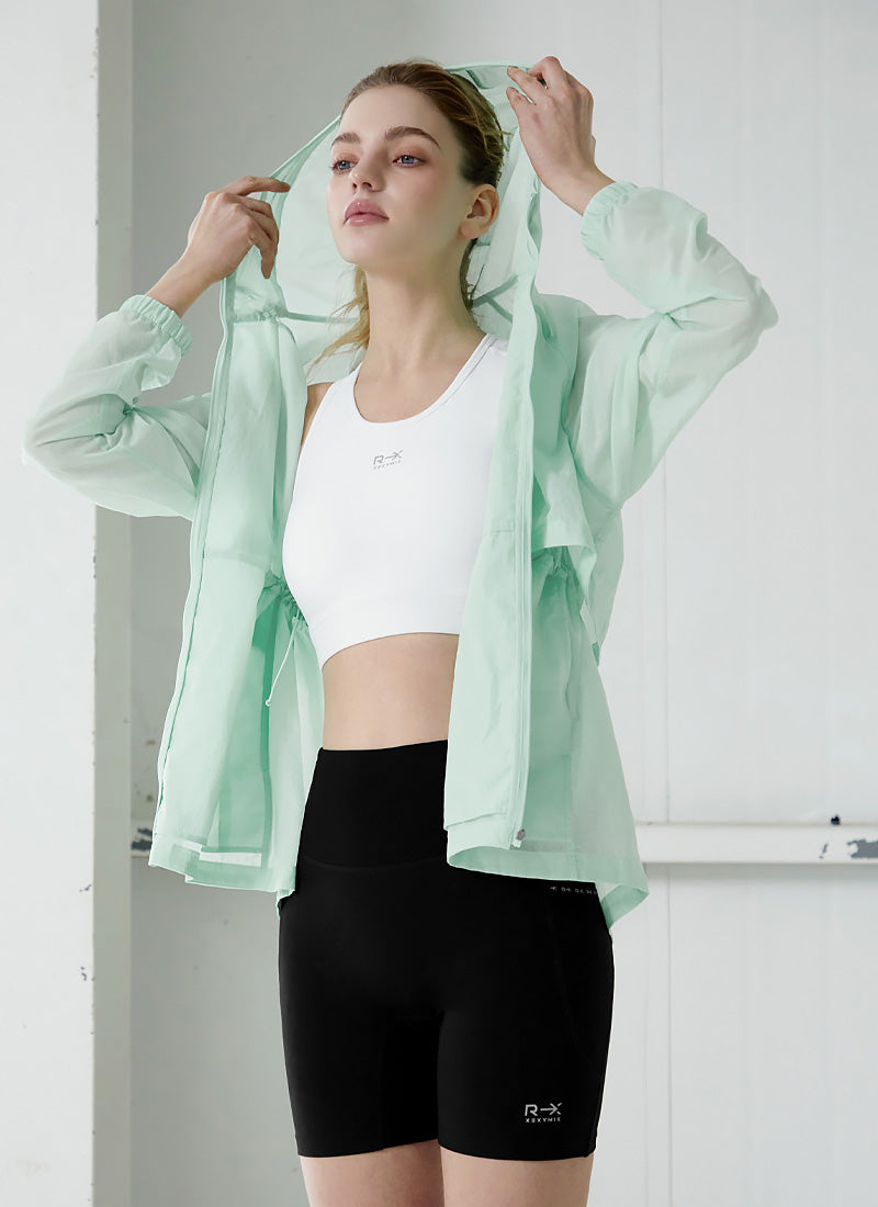 RX Airflow Windbreaker Jacket - Lightweight & Breathable Outdoor Running Jacket for Men & Women - Perfect for Hiking, Jogging, and Travel