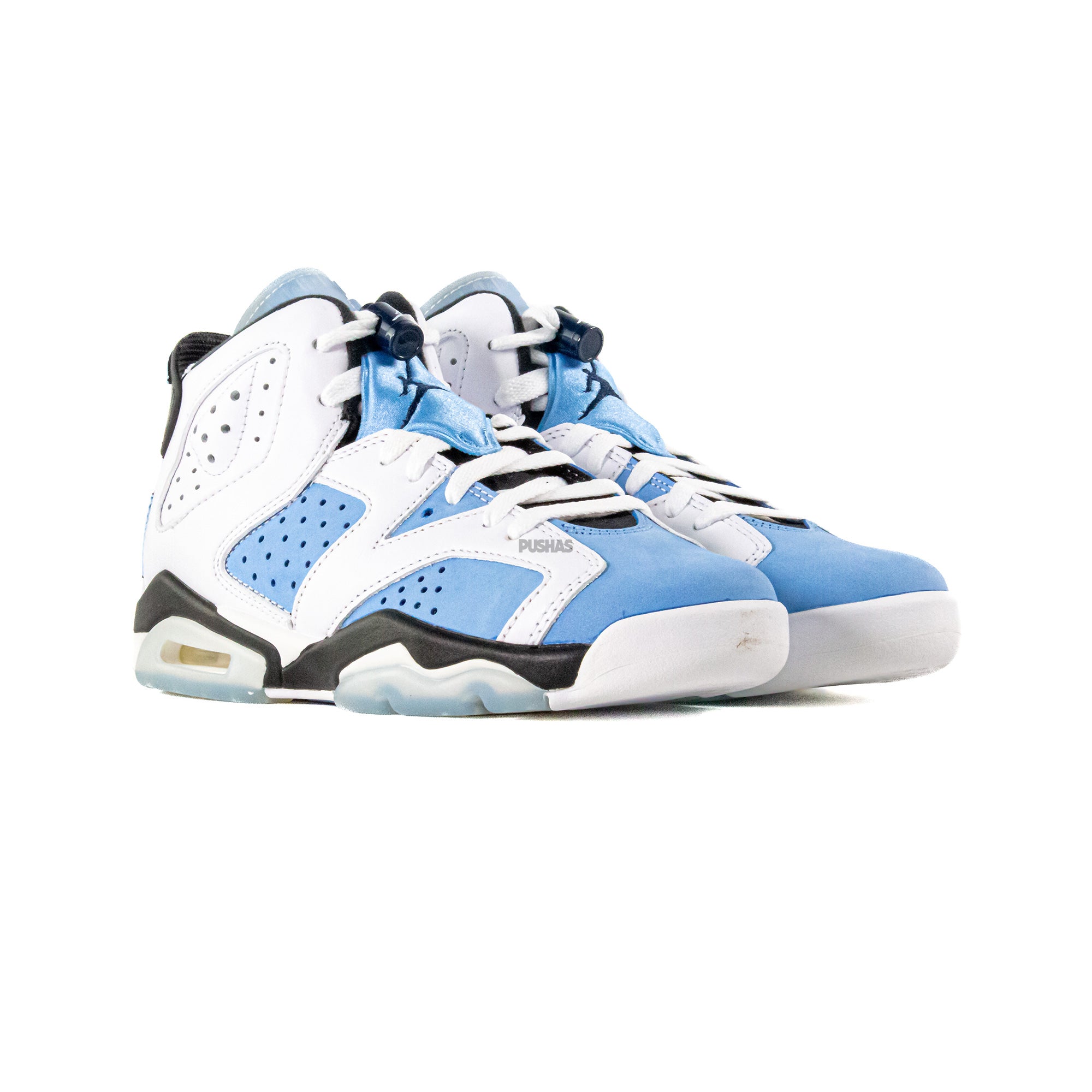 Air Jordan 6 Retro 'UNC White' GS Sneakers (2022) - Men's Basketball Shoes for Casual Wear & Street Style