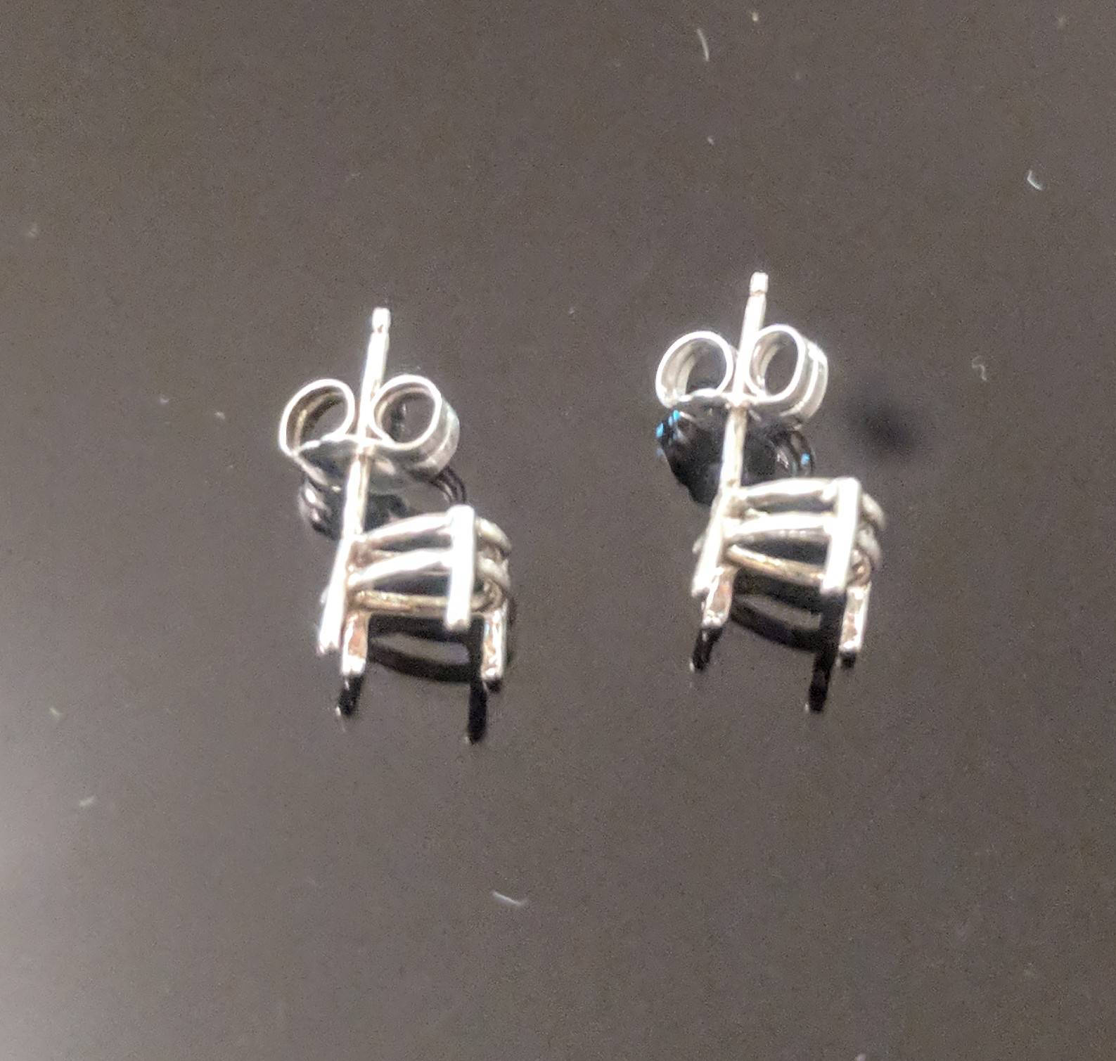 Sterling Silver or 14K Gold Pear Earring Settings - 6x4mm & 12x8mm Sizes - 2-Piece Set - Handcrafted in USA - Perfect for Jewelry Making, DIY Earrings, and Gift Giving