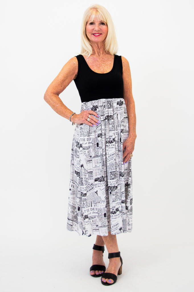 Black Paloma Dress - French Linen Bamboo Blend Elegant Summer Dress for Women | Perfect for Weddings, Parties & Casual Outings
