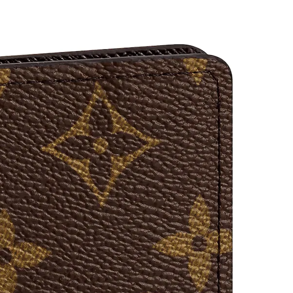 Louis Vuitton Monogram Macassar Canvas Pocket Organizer Wallet - Black | Slim Card Holder for Men | Perfect for Business, Travel & Everyday Use