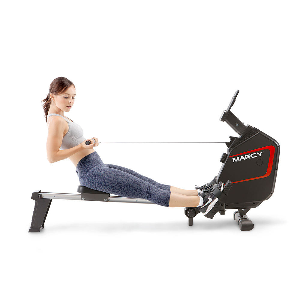 Foldable Magnetic Rowing Machine for Home Gym - NS 6002RE | Quiet & Adjustable Resistance Rower for Full Body Workout | Perfect for Small Spaces & Cardio Training