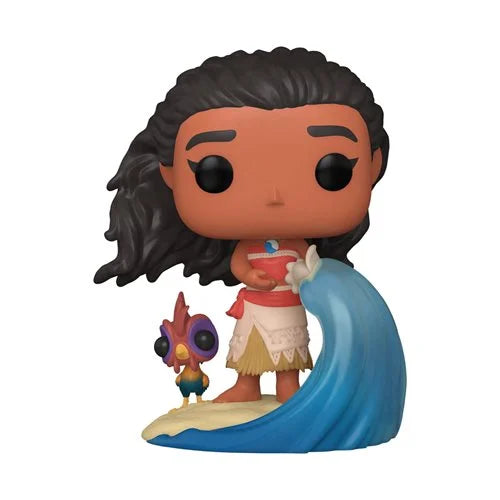 Disney Ultimate Princess Moana Pop! Vinyl Figure #1016 - Collectible Toy for Kids & Adults - Perfect for Disney Fans, Room Decor, and Gift Giving