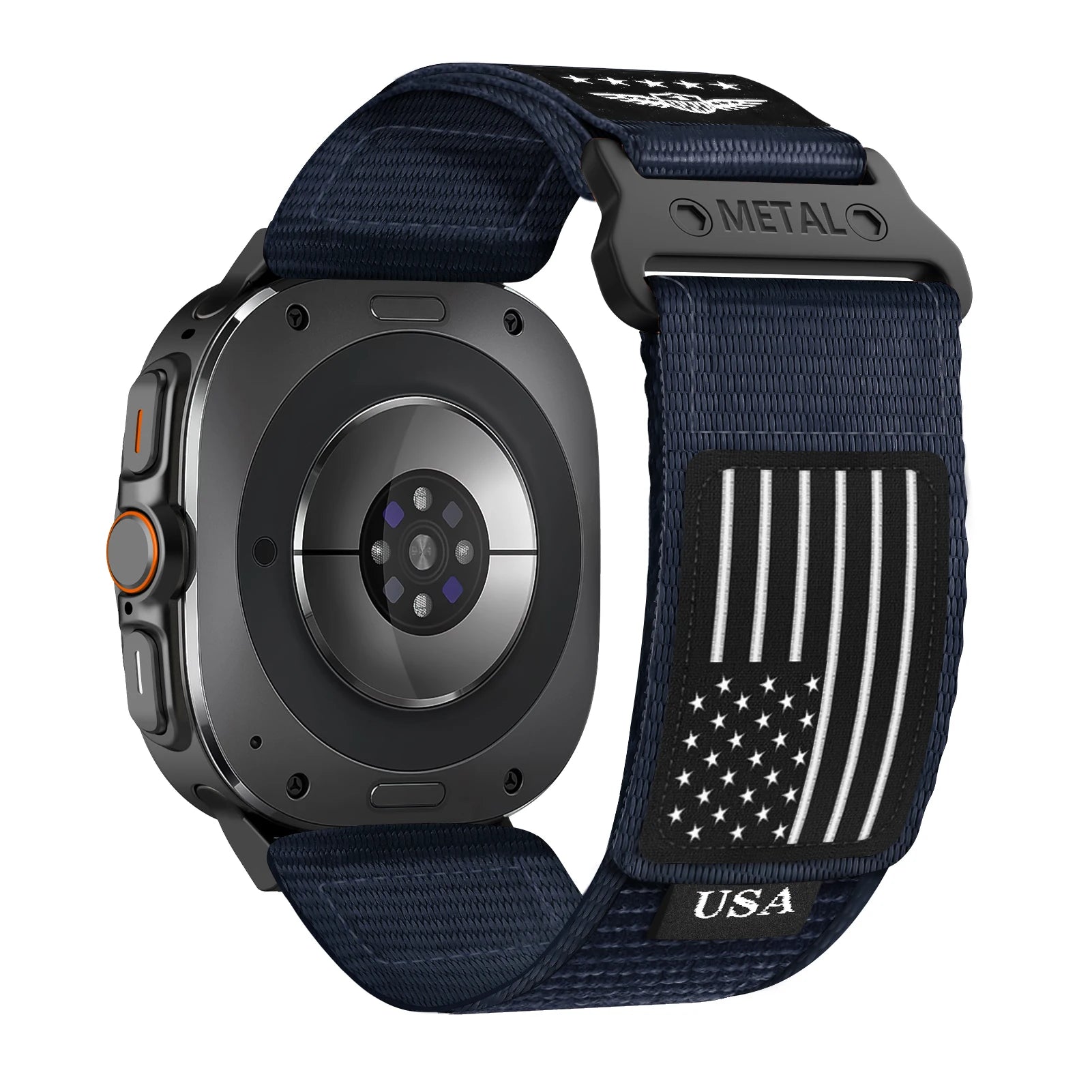 Durable Nylon Military Strap for Samsung Galaxy Watch Ultra - Tactical Watch Band for Outdoor, Hiking, and Adventure Activities