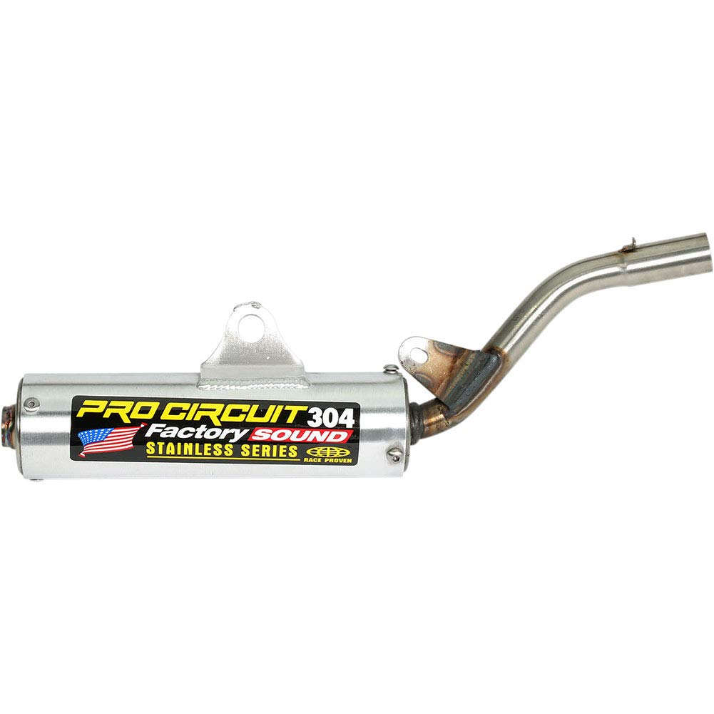 Pro Circuit Factory Sound 304 Silencer for Kawasaki KX85 (2001-2018) - High Performance Exhaust Muffler for Dirt Bike & Motocross Racing