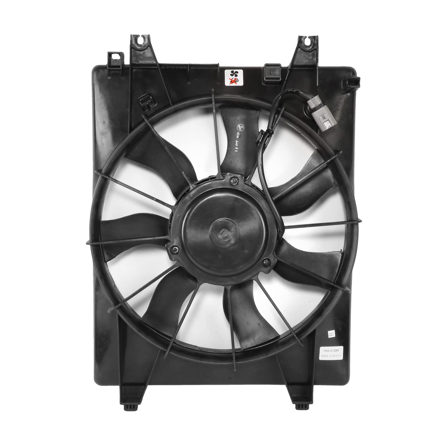 DNA MOTORING OEM-RF-1138 Factory Style Radiator Fan Assembly Compatible with 2007-2012 Hyundai Veracruz | Perfect for Engine Cooling & Overheating Prevention