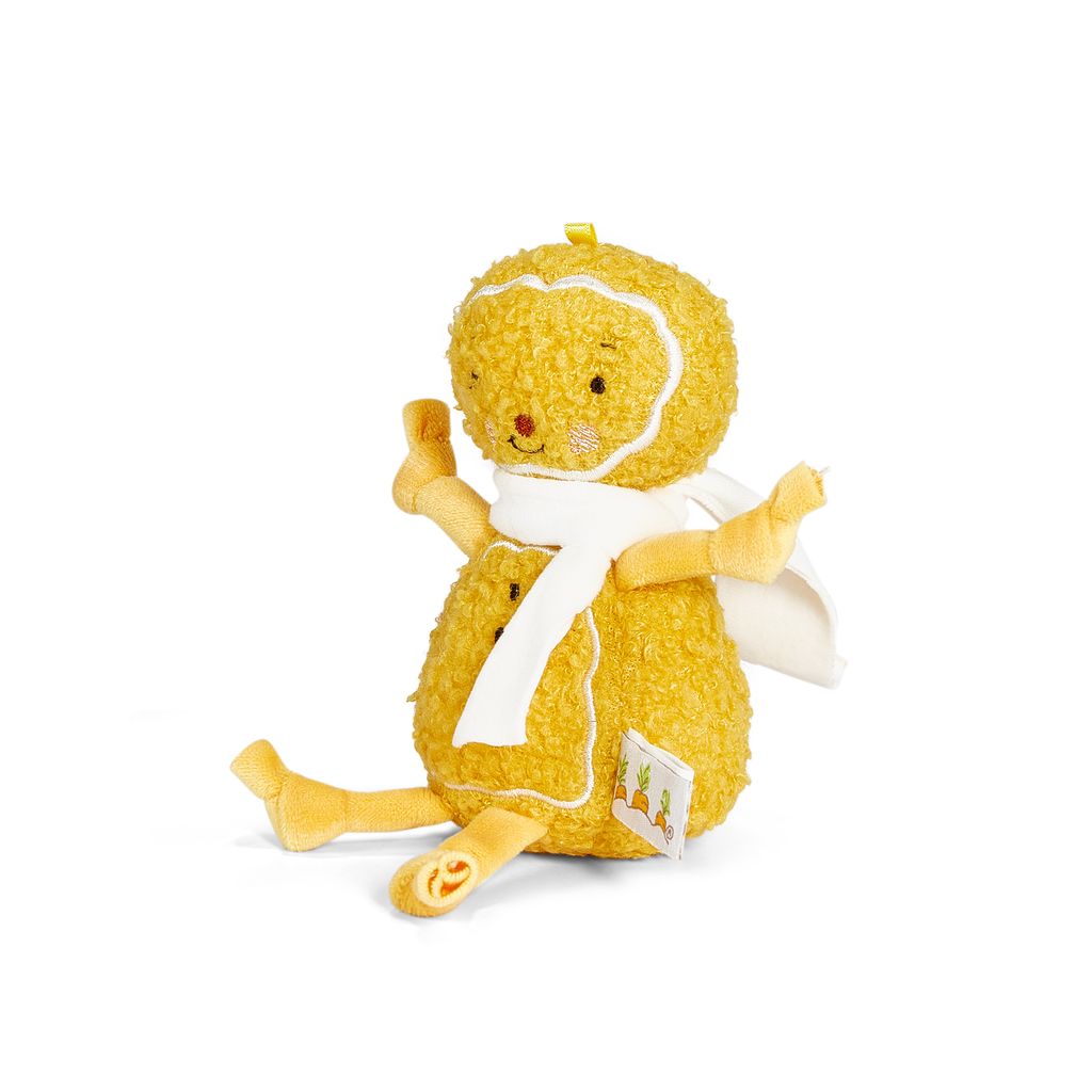 Ginger the Gingerbread Friend Roly Poly Toy - Christmas Decor & Holiday Gift for Kids - Perfect for Nursery, Christmas Tree Decorations and Winter Themed Playtime