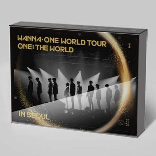WANNA ONE WORLD TOUR BLU-RAY [ONE: THE WORLD] 2 Disc Set with Photobook, 2 Magnets & Tracking Number - K-POP Concert DVD Collection - Perfect for K-POP Fans and Collectors
