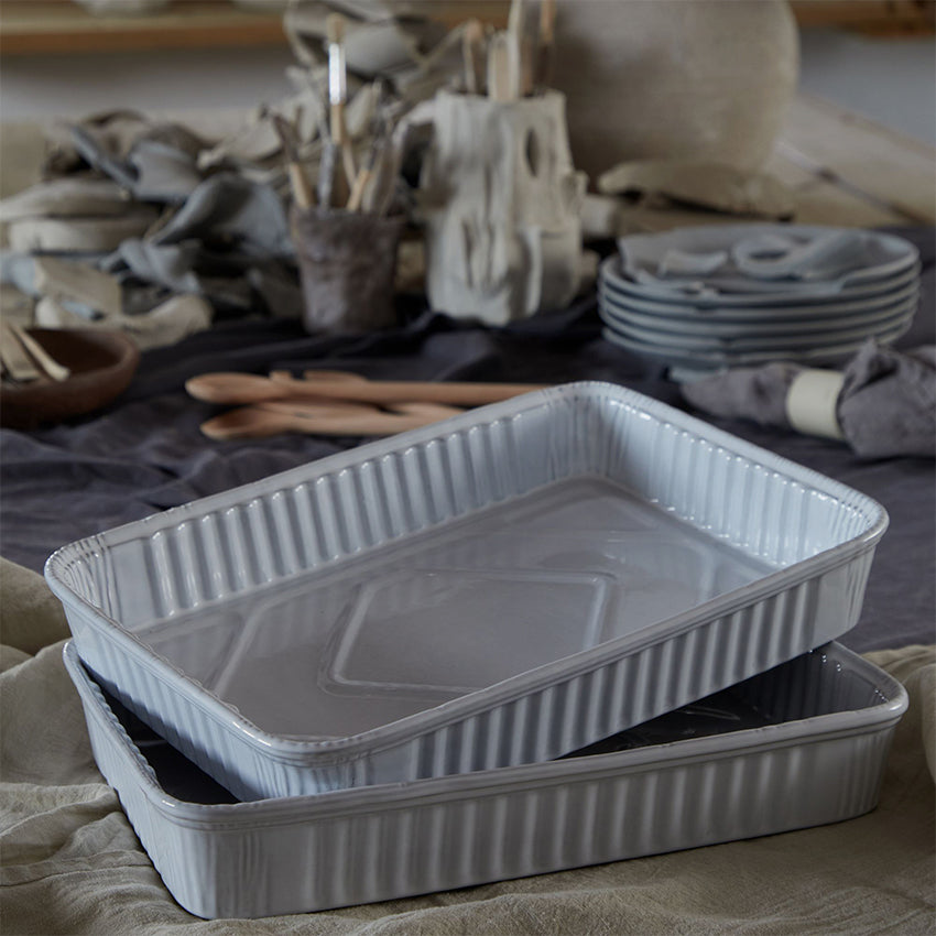 Costa Nova Festa Rectangular Baker - Premium Ceramic Baking Dish for Casseroles, Lasagna & Desserts | Perfect for Holiday Dinners & Family Gatherings