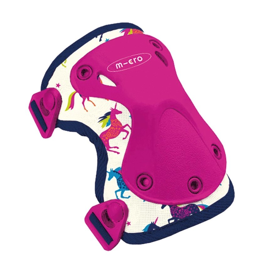 Micro Kids Patterned Protective Pad Set - Knee & Elbow Pads for Toddlers - Soft & Durable Safety Gear for Playtime, Sports & Outdoor Activities